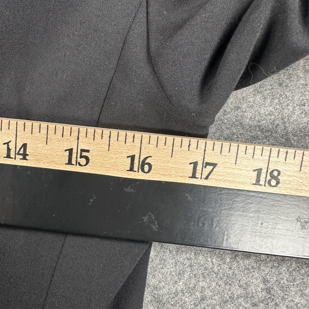 Ministry Of Supply Blazer Mens 36 (Fits 34) Black Stretch Two Button Suit Jacket - Picture 14 of 16